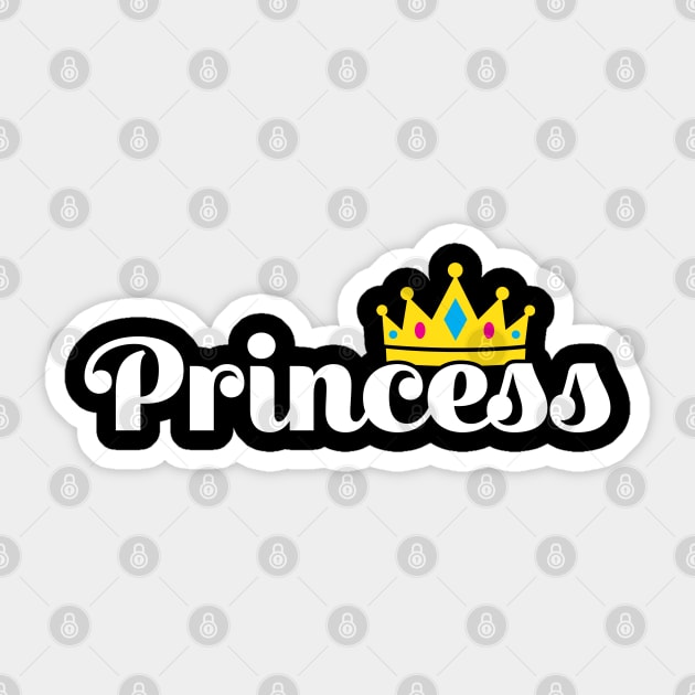 I'm a Princess Sticker by machmigo